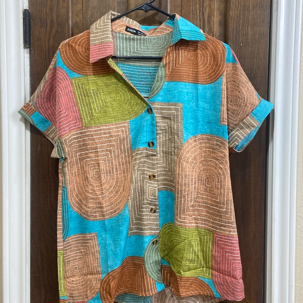 Button down short sleeve